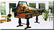 Long Italian Harpsichord