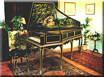 Single Manual Franco-Flemish Harpsichord